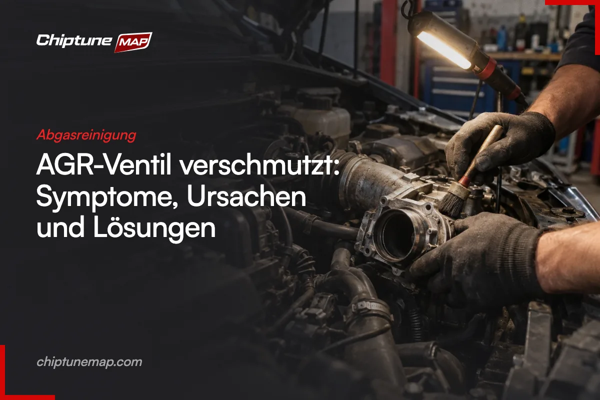 AGR-Ventil verschmutzt: Symptome, Ursachen und Lösungen