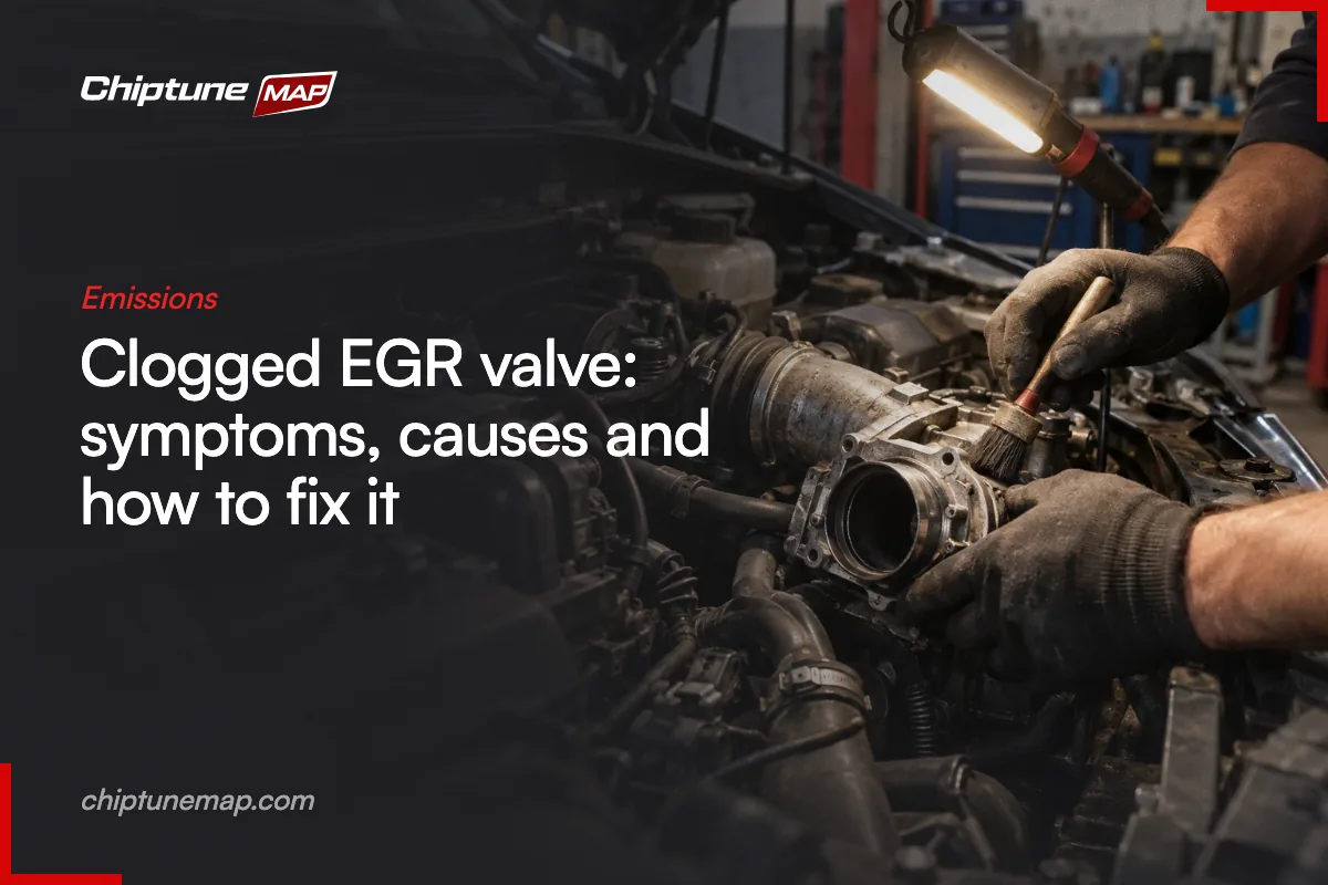 Clogged EGR valve: symptoms, causes and how to fix it