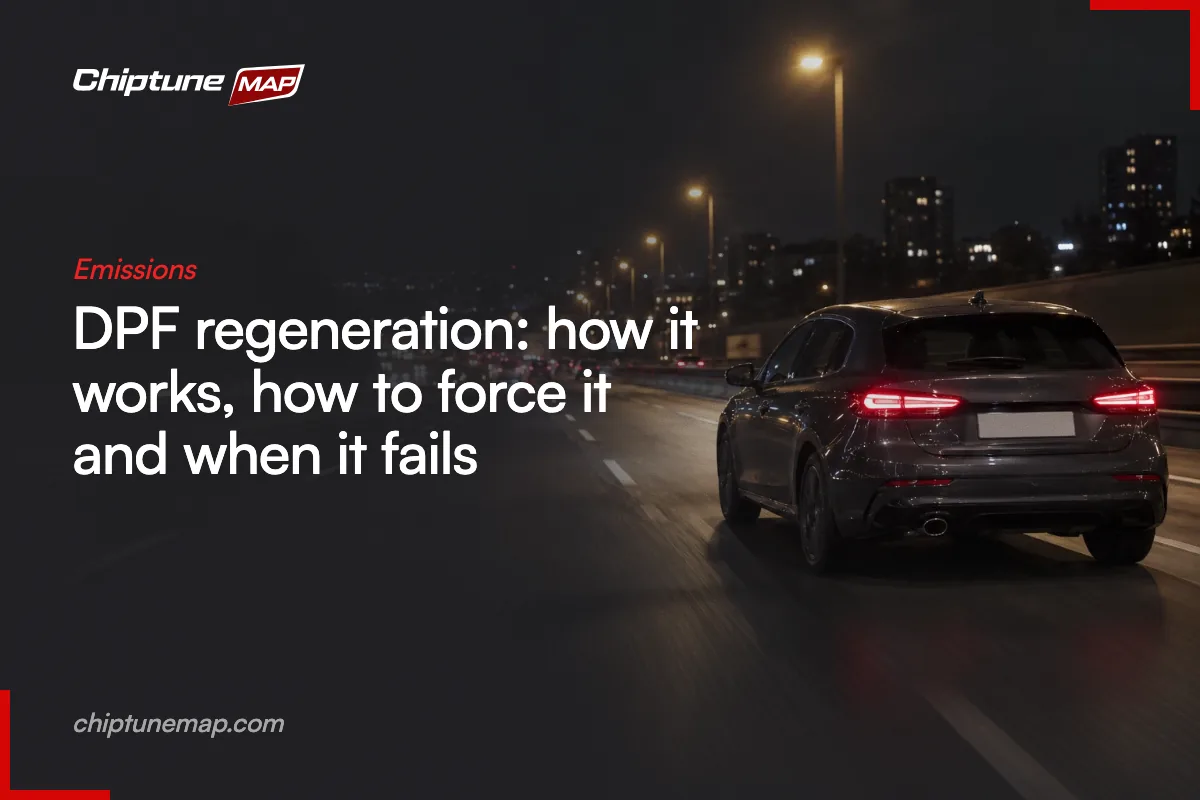 DPF regeneration: how it works, how to force it and when it fails